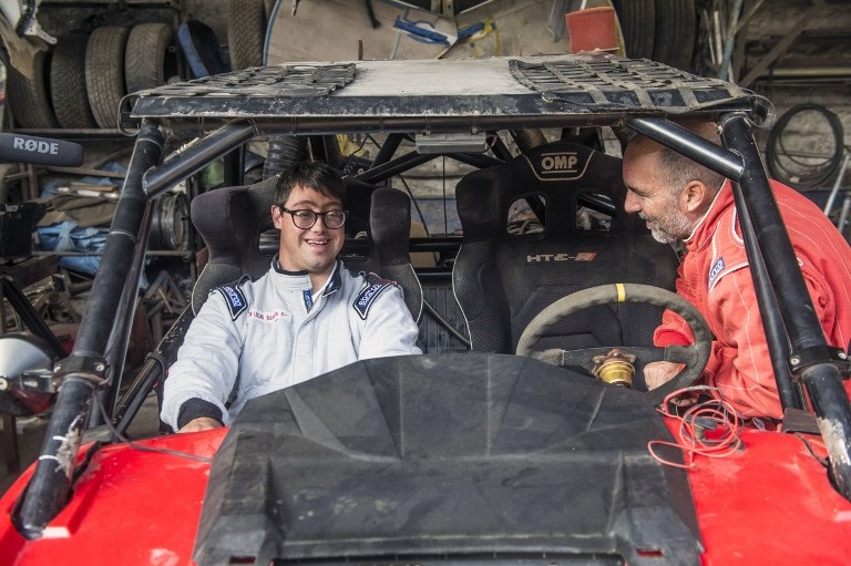 Será el primer piloto participante del Dakar con Síndrome de Down